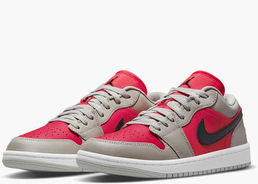 JORDAN 1 RETRO LOW LIGHT IRON ORE SIREN RED (W)
