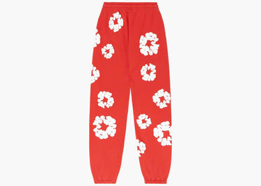 DENIM TEARS COTTON WREATH SWEATPANT RED