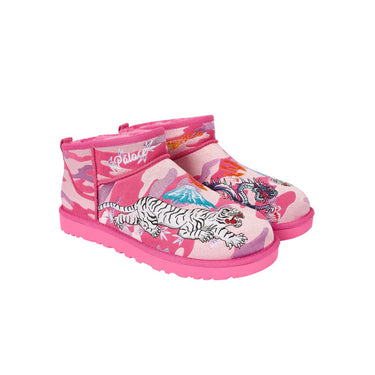 UGG CLASSIC ULTRA MINI BOOT PALACE PINK CAMO