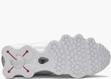 NIKE SHOX TL WHITE METALLIC SILVER MAX ORANGE (W)