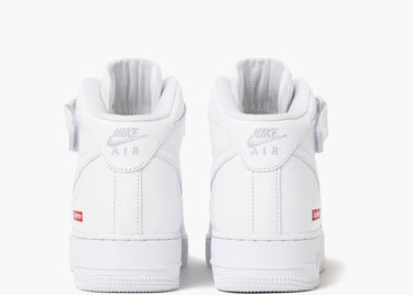 NIKE AIR FORCE 1 MID SUPREME WHITE