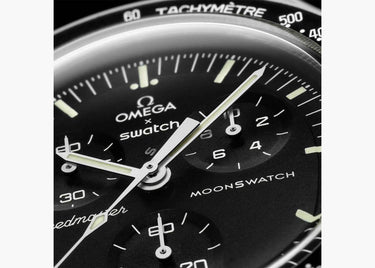 SWATCH X OMEGA BIOCERAMIC MOONSWATCH MISSION TO MOON