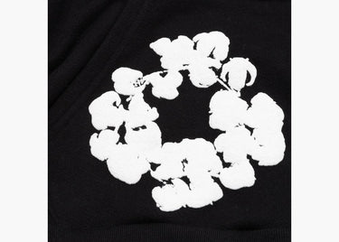 DENIM TEARS COTTON WREATH SWEATSHIRT BLACK