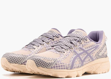 ASICS GEL-VENTURE 6 STORY MFG. VANILLA VIOLET QUARTZ GINGHAM