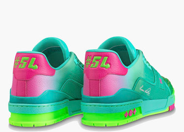 LOUIS VUITTON TRAINER GREEN OMBRE