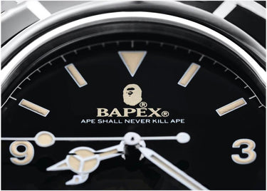 BAPEX TYPE 1 WATCH (SS21) SILVER