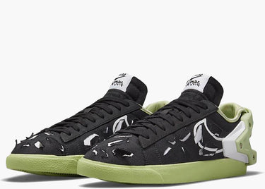 NIKE BLAZER LOW ACRONYM BLACK OLIVE AURA