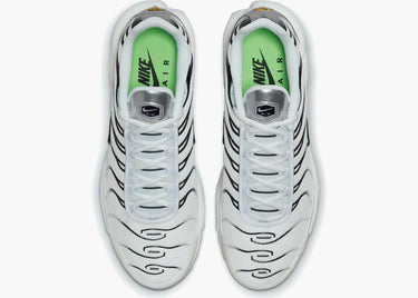 NIKE AIR MAX PLUS WHITE NEON METALLIC SILVER (W)