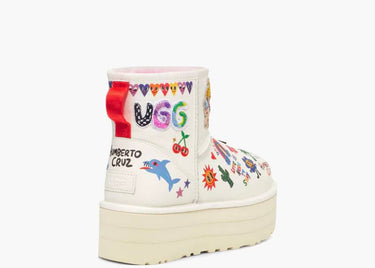 UGG CLASSIC MINI PLATFORM BOOT POP SKETCH (W)