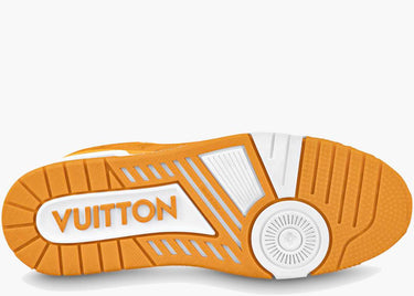 LOUIS VUITTON TRAINER YELLOW MONOGRAM DENIM WHITE