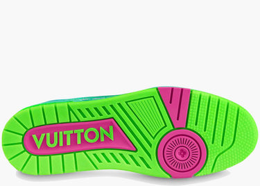 LOUIS VUITTON TRAINER GREEN OMBRE