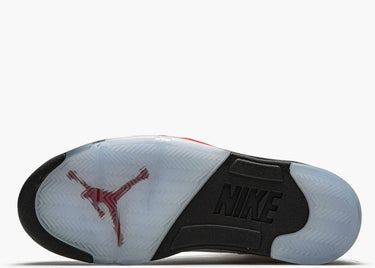 JORDAN 5 FIRE RED SILVER TONGUE (GS)