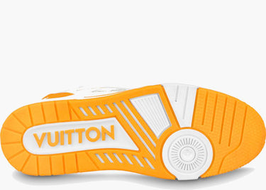 LOUIS VUITTON TRAINER MONOGRAM DENIM YELLOW