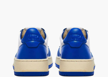 AUTRY MEDALIST LEATHER LOW AZURE WHITE