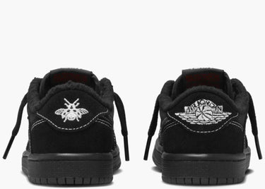 JORDAN 1 LOW OG SP TRAVIS SCOTT PHANTOM BLACK (PS)