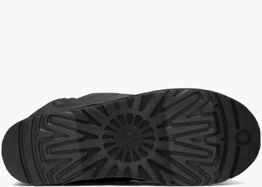 UGG TASMAN SHROUD ZIP SLIPPER BLACK