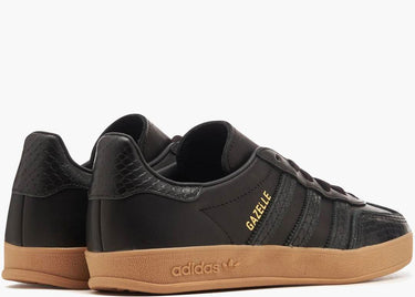 ADIDAS GAZELLE INDOOR CORE BLACK SNAKESKIN