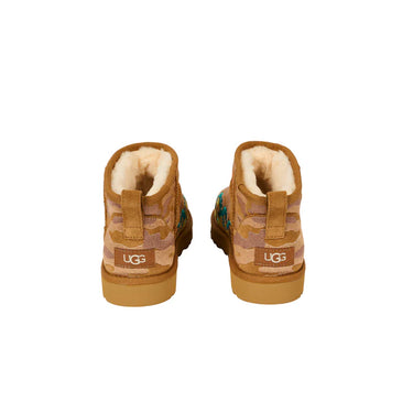 UGG CLASSIC ULTRA MINI BOOT PALACE CHESTNUT CAMO