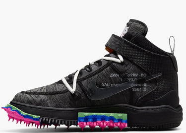 NIKE AIR FORCE 1 MID OFF-WHITE BLACK
