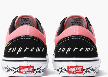 VANS SKATE OLD SKOOL SUPREME TRIBAL BARBED WIRE PINK