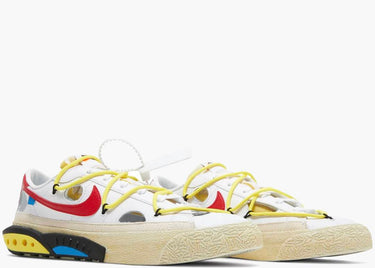 NIKE BLAZER LOW OFF-WHITE UNIVERSITY RED