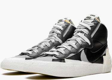NIKE BLAZER MID SACAI BLACK GREY