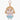 POPMART CRYBABY SUNSET CONCERT SERIES PLUSH PENDANT BEIGE BLUE