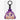 POPMART CRYBABY CHEER UP BABY! SERIES PLUSH PENDANT PURPLE
