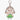 POPMART CRYBABY SUNSET CONCERT SERIES PLUSH PENDANT DIM GREEN