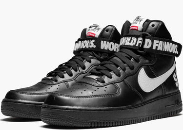 NIKE AIR FORCE 1 HIGH SUPREME WORLD FAMOUS BLACK