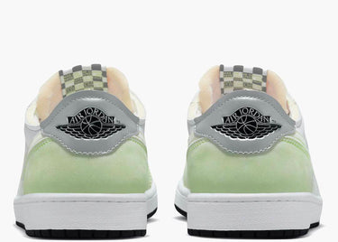 JORDAN 1 RETRO LOW WHITE GHOST GREEN BLACK