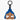 POPMART CRYBABY CHEER UP BABY! SERIES PLUSH PENDANT BLUE