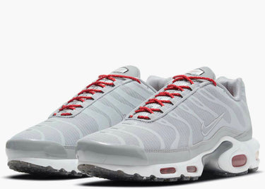 NIKE AIR MAX PLUS GREY RED