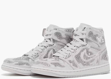 JORDAN 1 HIGH OG SWAROSKI VAST GREY (W)