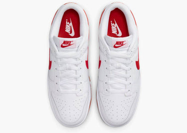 NIKE DUNK LOW RETRO WHITE PICANTE RED
