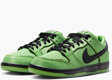 NIKE SB DUNK LOW THE POWERPUFF GIRLS BUTTERCUP
