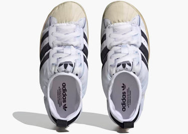 ADIDAS PUFFYLETTE SUPERSTAR WHITE BLACK