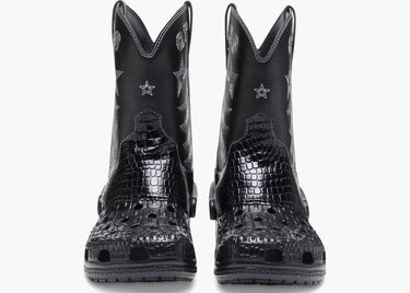 CROCS CLASSIC COWBOY BOOT BLACK