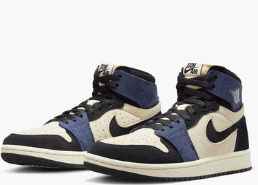 JORDAN 1 HIGH ZOOM AIR CMFT 2 MUSLIN BLACKENED BLUE