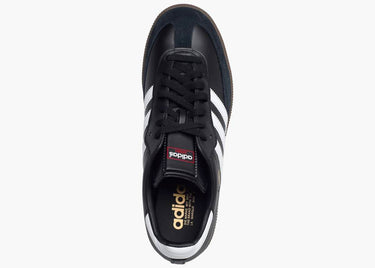 ADIDAS SAMBA LEATHER BLACK WHITE