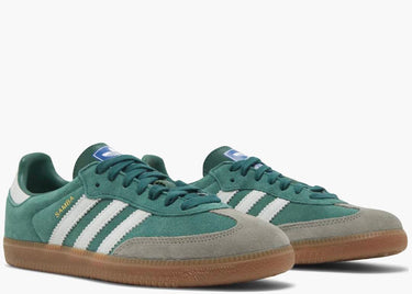 ADIDAS SAMBA OG COLLEGIATE GREEN GUM GREY TOE