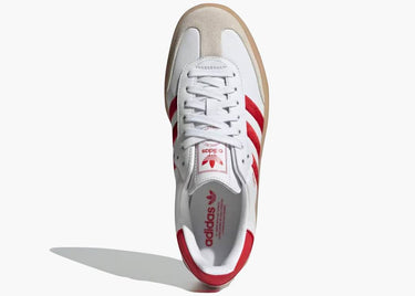 ADIDAS SAMBAE WHITE BETTER SCARLET GUM (W)