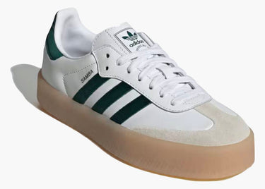 ADIDAS SAMBAE WHITE COLLEGIATE GREEN GUM (W)