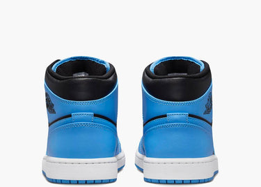 JORDAN 1 MID UNIVERSITY BLUE BLACK