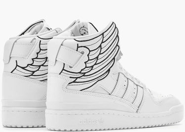 ADIDAS FORUM HI WINGS 4.0 JEREMY SCOTT WHITE BLACK