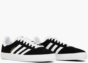 ADIDAS GAZELLE ADV BLACK WHITE GOLD