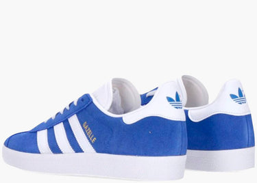 ADIDAS GAZELLE BLUE CLOUD WHITE GOLD METALLIC
