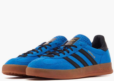 ADIDAS GAZELLE INDOOR BRIGHT BLUE BLACK GUM