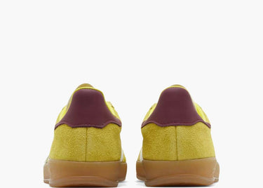 ADIDAS GAZELLE INDOOR BRIGHT YELLOW COLLEGIATE BURGUNDY (W)