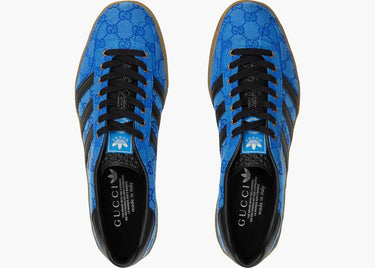 ADIDAS X GUCCI GAZELLE BLUE GG MONOGRAM